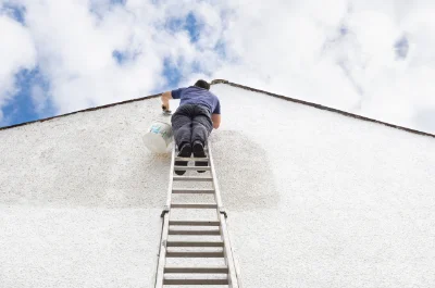 Peinture extérieure à Edern — façades et ravalement